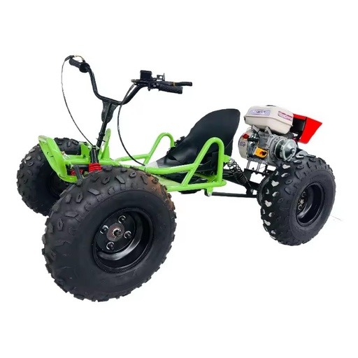 212cc Four Stroke Gas Go Kart 8 Inch Wheels Off Road Dirt Buggy Adult Outdoor