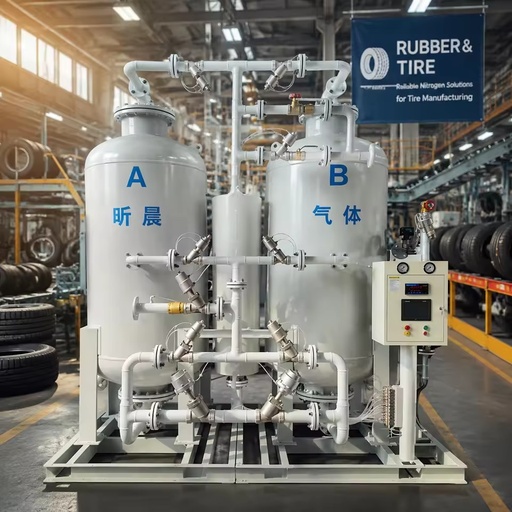Industrial 99.9% PSA Nitrogen Generator for Rubber Tire Manufacturing Nitrogen Inflation Vulcanization Production Line