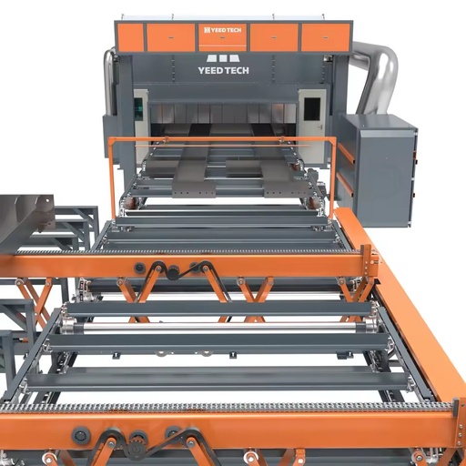Environmentally Friendly Spray Painting Line Steel Structure Automatic Spraying Painting Line