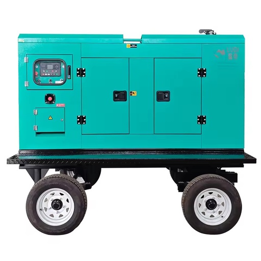 Industrial Silent Trailer Diesel Generator Set Multiple Protection Functions Genset for Oil and Gas Field Operation