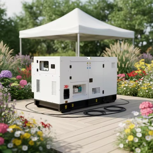 40KW Cumminss Silent Type Diesel Genset Outdoor Professional Automatic 3 Phase 400V 50Hz All Copper Weatherproof Generator