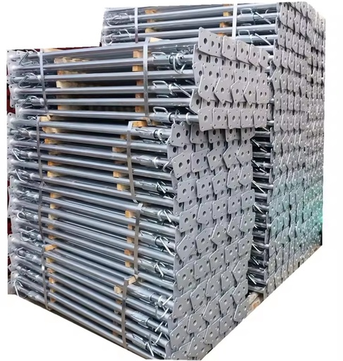 OD 48/40mm Spanish Type Scaffolding Steel Prop 1.8-4.0m Adjustable Shoring Jack Puntales Metalicos