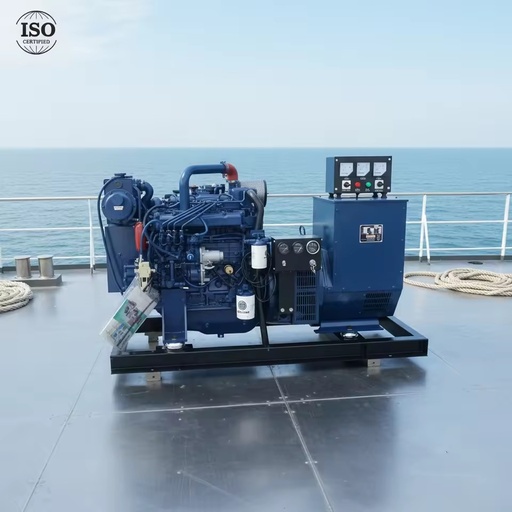 Shipboard 400V/480V 50/60Hz 3 Phase 240V 40kW 50kW 80kW Weichai Marine Open Frame Waterproof Anti-corrosion Silent Power Genset