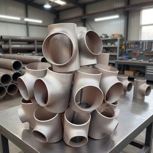 Black Coated Pipe Tee Casting Pipe Fitting for Pipeline Connection