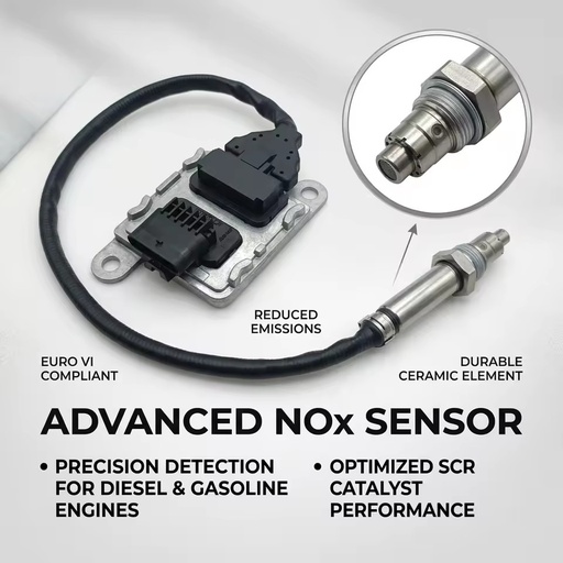 OEM Grade TB Nox Sensor WG1034121234 SNS3550 for Sinotruk C7H MAX Exhaust Gas Aftertreatment 12 Months Warranty
