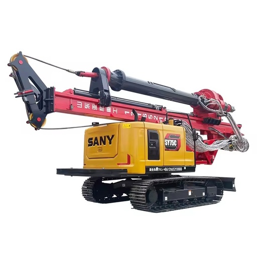 Quality Assurance Upgrade Yahe Heavy Industry DR-80 Rotary Drilling Rig Hydraulic Gear Core Fully Hydraulic System Pile Driver