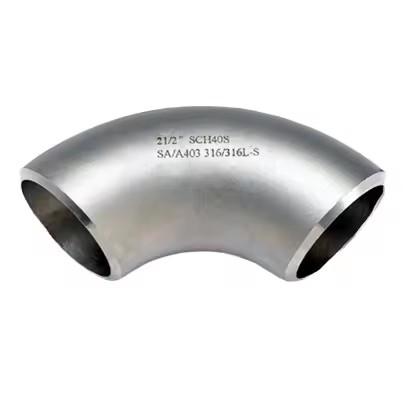 XSD Grade 304 Stainless Steel 90-Degree Elbow External Mirror Polishing Extruding Bright Welding Painting Low Pressure Pipe