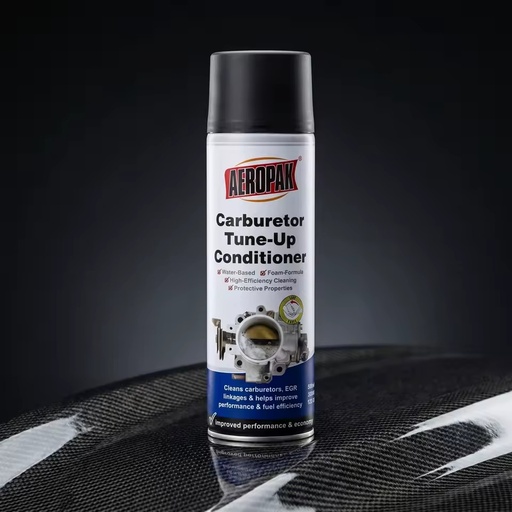 Wholesale OEM AEROPAK APK-8359 Water Based Foaming Carburetor Tune-Up Cleaner Spray Carbon Removal Engine Restore Custom Label