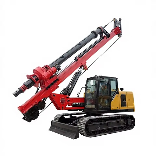 DR-80Pro Yahe Heavy Industry Small Pile Foundation Rotary Drilling Rig Isuzu Engine Gear Core Fully Hydraulic System 55KW