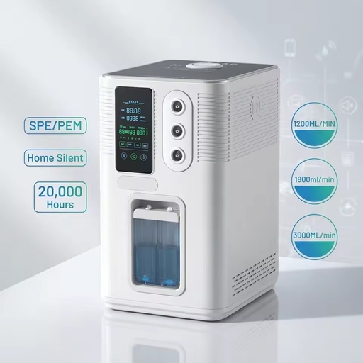 Generator 1800ml Clinic Use Inhalation Machine with Pulse Mode 2x Gas Flow Energy Saving