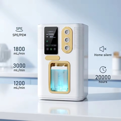 Generator 3000ml for Clinic Use Inhalation Device Pulse Mode 2x Gas Flow Quiet Energy Saving