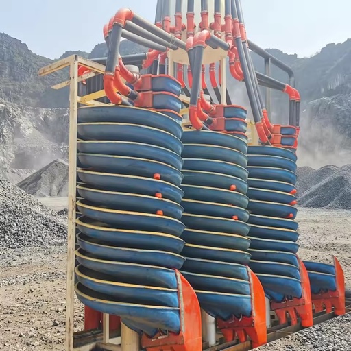 Gravity Separation Equipment with PLC for Ore Processing Mining Spiral Separator Light-weight & Wear-resistant High Rigidity