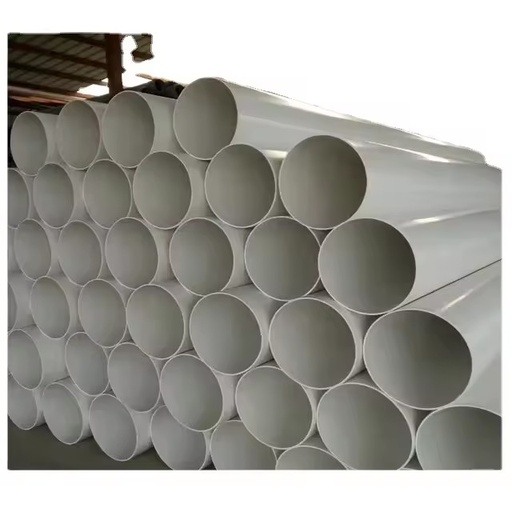 Durable Lightweight High Pressure PVC Water Supply Pipes White Color ISO Certified Optional Specifications Anti-UV 4m/6m Length