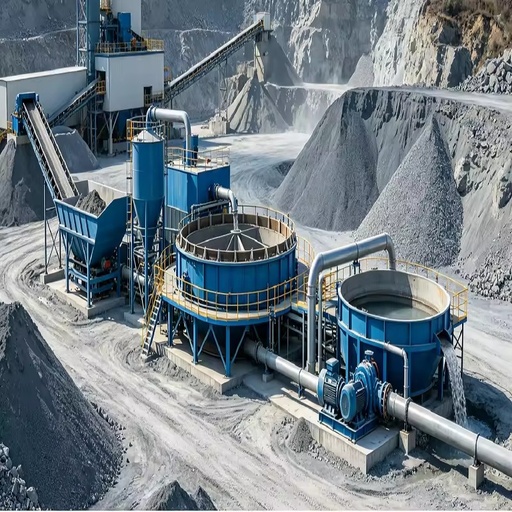 Low Power Mineral Concentrator Thickener with Auto Flocculant System for Ore Slurry Thickening Energy-saving Production