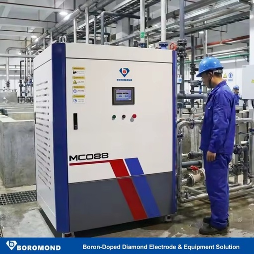 BDD Electrode AOP Industrial Wastewater Treatment Equipment Low Energy Integrated COD Mineralization Landfill Leachate Treatment