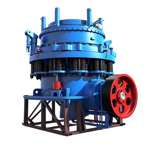 Single Cylinder Cone Crusher with PLC Control AC Motor Easy Operation for Mining Quarry 60-500 T/h Capacity