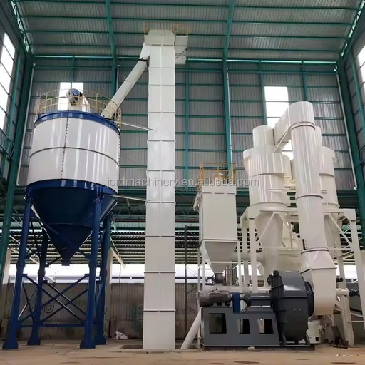 Mineral Processing Grinding Equipment Raymond Mill with AC Motor Gearbox & Bearing 2-30 T/h Capacity for Multiple Materials