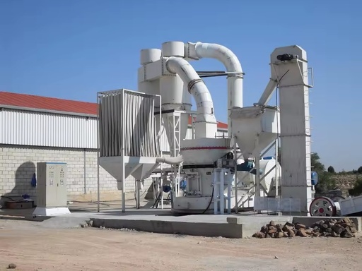LDHB Mineral Powder Making Machine with Dust Collector System Raymond Mill for Sale
