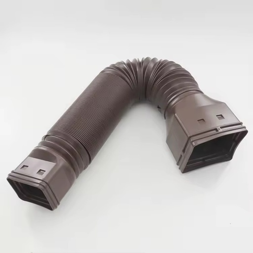 Cross-border Outdoor Rainwater Diversion Drainage Pipe Plastic Telescopic Sewage Outlet Pipe Villa Drainage Extension Pipe Model