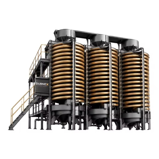 Spiral Chute Concentrator | High Recovery Gravity Separation Equipment for Placer Gold & Fine Mineral Processing