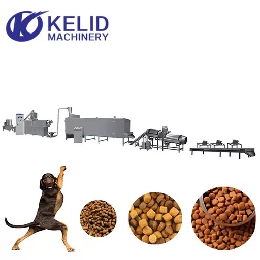 Customized Dog Food Making Machine New High Efficiency Full Automatic Industrial Pet Food Production Line