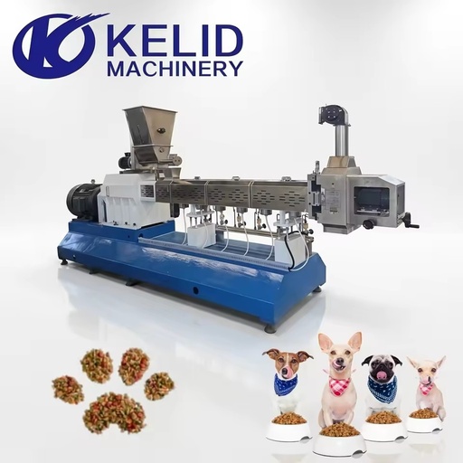 CE Food-grade Large Capacity Automatic High Digestibility Nutritional Pet Dog Food Production Line Dog Feed Processing Machine