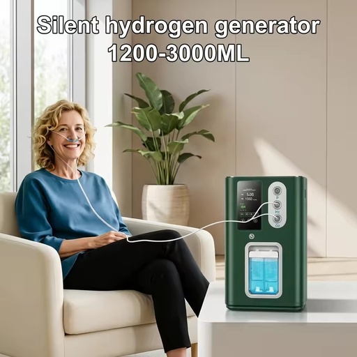 Inhalation Machine 1800ml Generator with Dupont N117 Membrane SPE PEM Quiet Design Home Clinic Spa Salon
