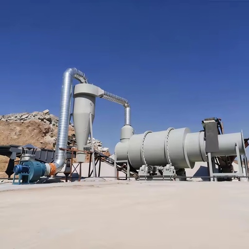 Three-cylinder Rotary Drying Machine Five-year Warranty Energy-saving Industrial Rotary Drying Machine for Mineral Materials
