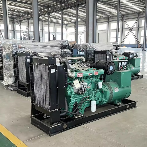 Cost Optimized Complete Open Frame Diesel Generator Set For Mid Size Industrial Factory Construction Works