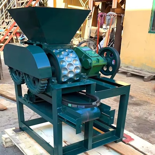 Yige Practical Custom Double Roller Mineral Briquette Machine Coal Ball Press Equipment for Mine Raw Material Processing