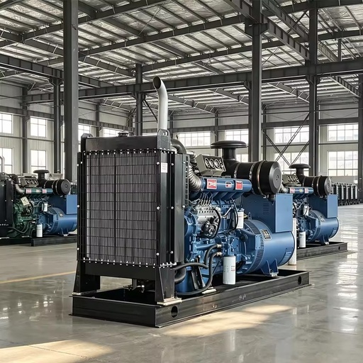 Open Frame Diesel Generator Set With Optimized Exhaust Structure For Industrial Site Emission Standards