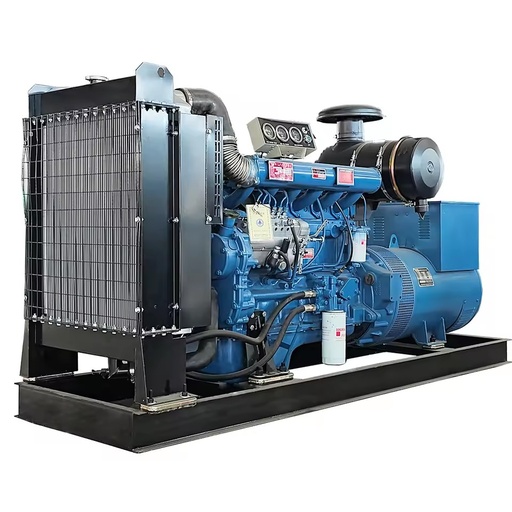Open Frame Diesel Generator Set With Ground Protection Device For Safe Industrial Site Power Generation Work