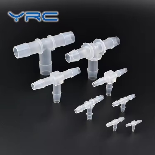 Small Plastic Hose Barb Tee Joint for Tubing Fittings