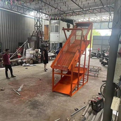 New Gold Mining Vibrating Feeder Sluice Box Separator Machine with Motor & Bearing Carbon Steel Energy Saving