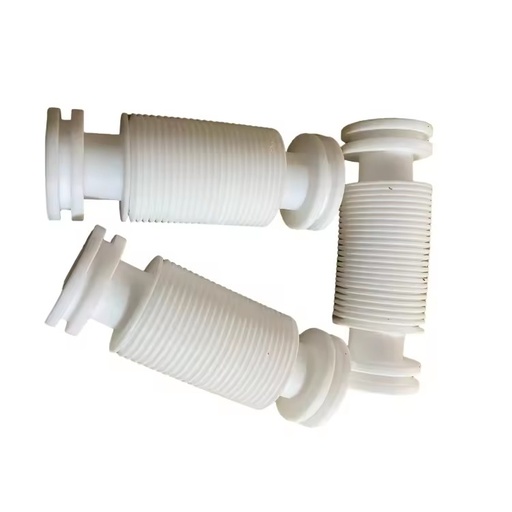 Factory Virgin Grade Flexible Plastic Tube PTFE Corrugated Pipe