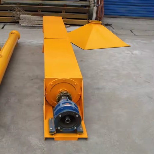 Customizable Stainless Steel U-type U Shape Trough Auger Spiral Mining Screw Conveyors Feeder Screw Conveyor
