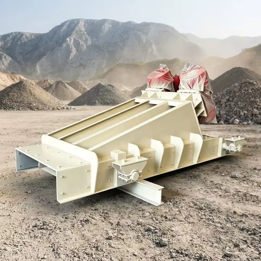 Efficient Motor & Bearing Vibrating Feeder for Mining Mineral Uniform Feeding