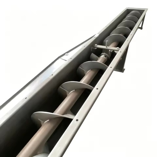 Yi Kun U500 Heavy Duty Pedestal Mounted Inclined Screw Conveyor Auger Feeder for Mining and Construction Site