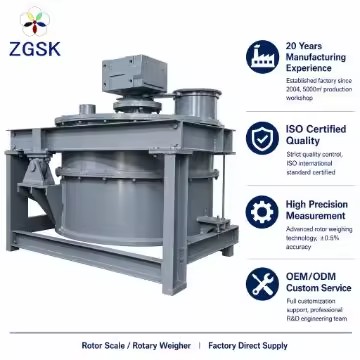 Mining Metallurgy Rotor Scale Feeder Carbon Steel 304 SS Mineral Powder Stable Continuous Dosing Manufacturer