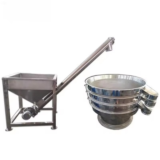 Mining Sand Wood Chip Spiral Chemical Silicon Customized Screw Conveyor Feeder Machine