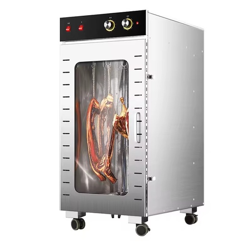 Household Stainless Steel Beef Fish Meat Smoked Salami Sausage Dehydrating Machine for Fruits Vegetables Low Consumption High