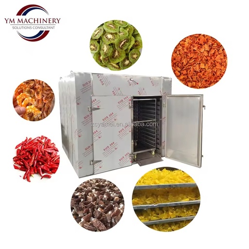 Tray Dryer Machine for Food Product, Stainless Steel Industrial Food Processing Equipment