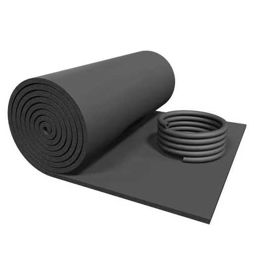 High-Density Plastic Rubber Foam Insulation Pipe and Tube for HVAC Systems and Refrigeration Eco-Friendly Soundproofing