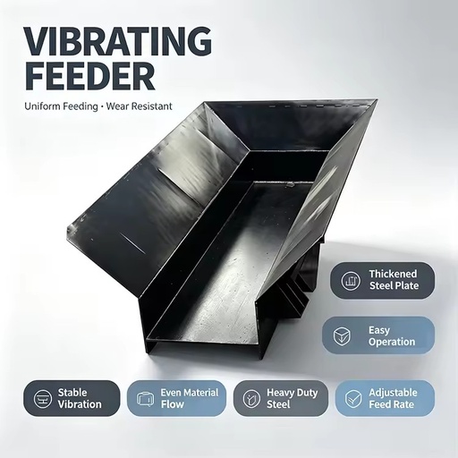 Popular Model Low Noise Stable Feeding Series Vibrating Feeder for Mining Quarry Feeding System