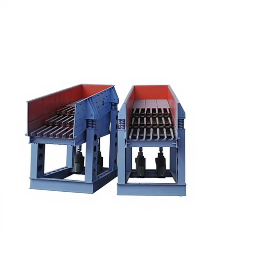 GZT Electric Vibrating Feeder for Ore Mining Uniform Discharge Carbon Steel 150-300t/h Capacity Powered Electromagnetic Motor