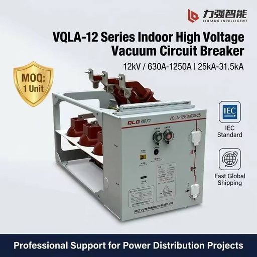 VQLA-12GD Embedded Pole Three-Position Vacuum Circuit Breaker 12kV Switchgear 25kA Breaking Capacity IEC62271 Standard Medium