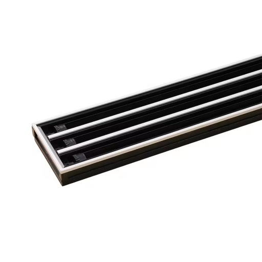Aluminum Plaster-in Air Vent, Claw Type Linear Slot Diffuser, Recessed Concealed Air Outlet for Central Air Conditioning