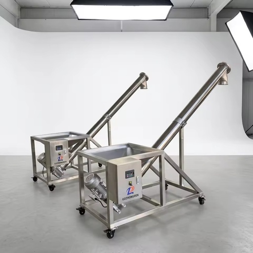 Heavy Duty Carbon Steel Screw Conveyor Machine Industrial Auger Feeder for Sand Cement and Mining Industry