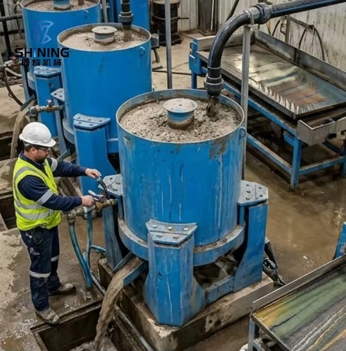 Industrial Centrifugal Concentrator for Rock Gold Mining Ore Processing Plant for Sale with High Quality Support