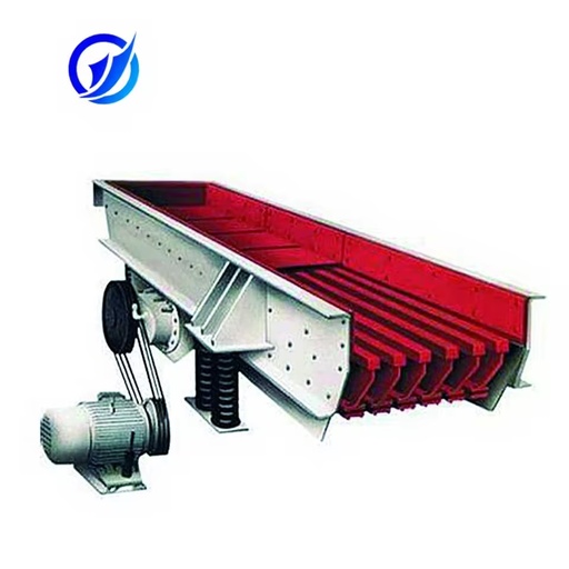 Mining Ore Equipment Vibrating Feeder with Motor Electric 220/380V 90-1000T/H Capacity